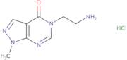 5-(2-Aminoethyl)-1-methyl-1H,4H,5H-pyrazolo[3,4-d]pyrimidin-4-one hydrochloride