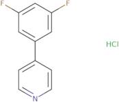 4-(3,5-Difluorophenyl)pyridine hydrochloride