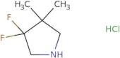 3,3-Difluoro-4,4-dimethylpyrrolidine hydrochloride