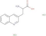 2-Amino-3-(quinolin-3-yl)propanoic acid dihydrochloride