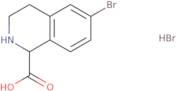 6-Bromo-1,2,3,4-tetrahydroisoquinoline-1-carboxylic acid hydrobromide