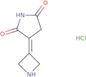 3-(Azetidin-3-ylidene)pyrrolidine-2,5-dione hydrochloride