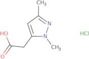 2-(1,3-Dimethyl-1H-pyrazol-5-yl)acetic acid hydrochloride