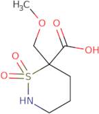 6-(Methoxymethyl)-1,1-dioxo-1Î»â¶,2-thiazinane-6-carboxylic acid