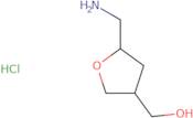 [5-(Aminomethyl)oxolan-3-yl]methanol hydrochloride