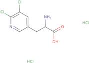 2-Amino-3-(5,6-dichloropyridin-3-yl)propanoic acid dihydrochloride