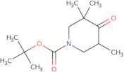 tert-Butyl 3,3,5-trimethyl-4-oxopiperidine-1-carboxylate