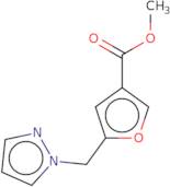 Methyl 5-[(1H-pyrazol-1-yl)methyl]furan-3-carboxylate