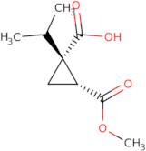 rac-(1R,2R)-2-(Methoxycarbonyl)-1-(propan-2-yl)cyclopropane-1-carboxylic acid