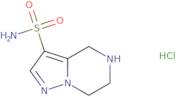 4H,5H,6H,7H-Pyrazolo[1,5-a]pyrazine-3-sulfonamide hydrochloride