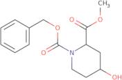 (2S,4R)-1-Benzyl 2-methyl 4-hydroxypiperidine-1,2-dicarboxylate