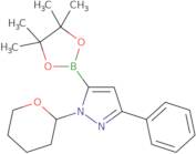 1-(Oxan-2-yl)-3-phenyl-5-(tetramethyl-1,3,2-dioxaborolan-2-yl)-1H-pyrazole