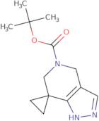 tert-Butyl 4',6'-dihydrospiro[cyclopropane-1,7'-pyrazolo[4,3-c]pyridine]-5'(2'H)-carboxylate