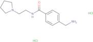 4-(Aminomethyl)-N-[2-(pyrrolidin-1-yl)ethyl]benzamide dihydrochloride