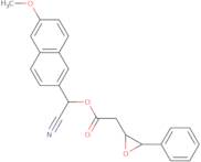 (3-Phenyloxiranyl)acetic acid cyano(6-methoxynaphthalen-2-yl)methyl ester