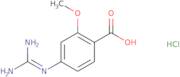 4-Guanidino-2-methoxybenzoic acid hydrochloride