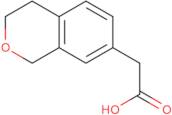 2-(3,4-Dihydro-1H-2-benzopyran-7-yl)acetic acid