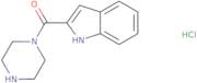 2-(Piperazine-1-carbonyl)-1H-indole hydrochloride