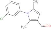 1-(3-Chlorophenyl)-2,5-dimethyl-1H-pyrrole-3-carbaldehyde