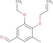 4-(Allyloxy)-3-ethoxy-5-iodobenzaldehyde