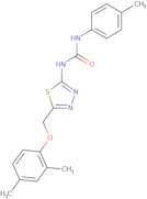 1-[5-(2,4-Dimethyl-phenoxymethyl)-[1,3,4]thiadiazol-2-yl]-3-p-tolyl-urea