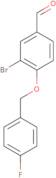 3-Bromo-4-[(4-fluorobenzyl)oxy]benzenecarbaldehyde