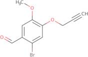 2-Bromo-5-methoxy-4-(prop-2-ynyloxy)benzaldehyde