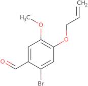 4-(Allyloxy)-2-bromo-5-methoxybenzaldehyde