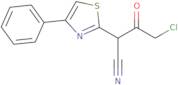 4-Chloro-3-oxo-2-(4-phenyl-1,3-thiazol-2-yl)butanenitrile