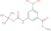 3-Borono-5-[[(1,1-dimethylethoxy)carbonyl]amino]-benzoic acid 1-methyl ester