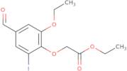 Ethyl (2-ethoxy-4-formyl-6-iodophenoxy)acetate