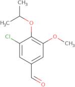 3-Chloro-5-methoxy-4-(propan-2-yloxy)benzaldehyde