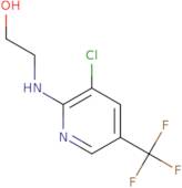 2-{[3-Chloro-5-(trifluoromethyl)-2-pyridinyl]-amino}-1-ethanol