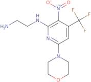 N*1*-(6-Morpholin-4'-yl-3-nitro-4-(trifluoromethyl)-pyridin-2-yl)ethane-1,2-diamine