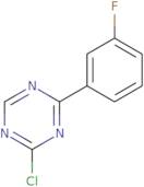 2-Chloro-4-(3-fluorophenyl)-1,3,5-triazine