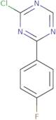 2-Chloro-4-(4-fluorophenyl)-1,3,5-triazine