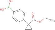 4-[1-(Ethoxycarbonyl)cyclopropyl]phenylboronic acid