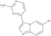 4-{6-bromoimidazo[1,2-a]pyridin-3-yl}-1,2-dihydropyrimidin-2-imine