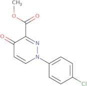 Methyl 1-(4-chlorophenyl)-4-oxo-1,4-dihydropyridazine-3-carboxylate