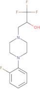 1,1,1-Trifluoro-3-[4-(2-fluorophenyl)piperazin-1-yl]propan-2-ol