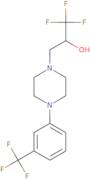 1,1,1-Trifluoro-3-{4-[3-(trifluoromethyl)phenyl]piperazino}-2-propanol