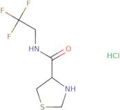 N-(2,2,2-Trifluoroethyl)-1,3-thiazolidine-4-carboxamide hydrochloride