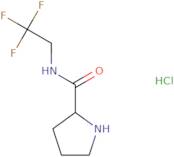 N-(2,2,2-Trifluoroethyl)pyrrolidine-2-carboxamide hydrochloride