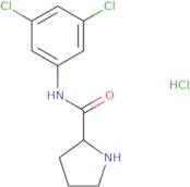 N-(3,5-Dichlorophenyl)pyrrolidine-2-carboxamide hydrochloride