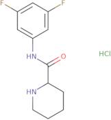 N-(3,5-Difluorophenyl)piperidine-2-carboxamide hydrochloride