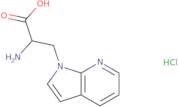 2-Amino-3-{1H-pyrrolo[2,3-b]pyridin-1-yl}propanoic acid hydrochloride