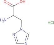 2-Amino-3-(1H-1,2,4-triazol-1-yl)propanoic acid hydrochloride