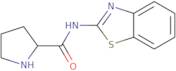 N-1,3-Benzothiazol-2-ylprolinamide