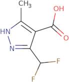 5-(Difluoromethyl)-3-methyl-1H-pyrazole-4-carboxylic acid