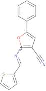 5-Phenyl-2-{[(E)-2-thienylmethylidene]amino}-3-furonitrile